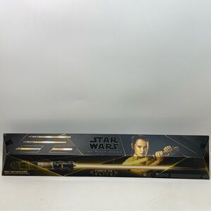 New Star Wars: The Black Series Rey Skywalker Force FX Elite Lightsaber replica